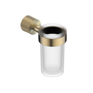 Стакан с держателем ABBER Pol 316 AA1961BG брашированное светлое золото