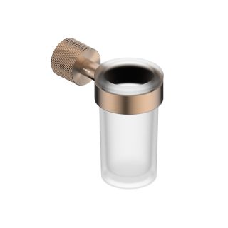 Стакан с держателем ABBER Pol 316 AA1961BRG брашированное розовое золото