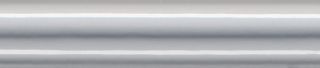 Плитка Kerama Marazzi BLD004 Бордюр Багет Авеллино белый глянцевый 15x3x1,6