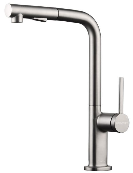 Смеситель для кухни Paulmark Neo Ne214419-Ni никель
