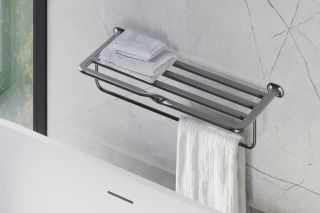 Полка ABBER Tanz AA1C62GM оружейная сталь