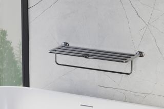 Полка ABBER Tanz AA1C62GM оружейная сталь