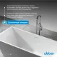 Ванна акриловая ABBER AB9212-1.7 170x80 см белый
