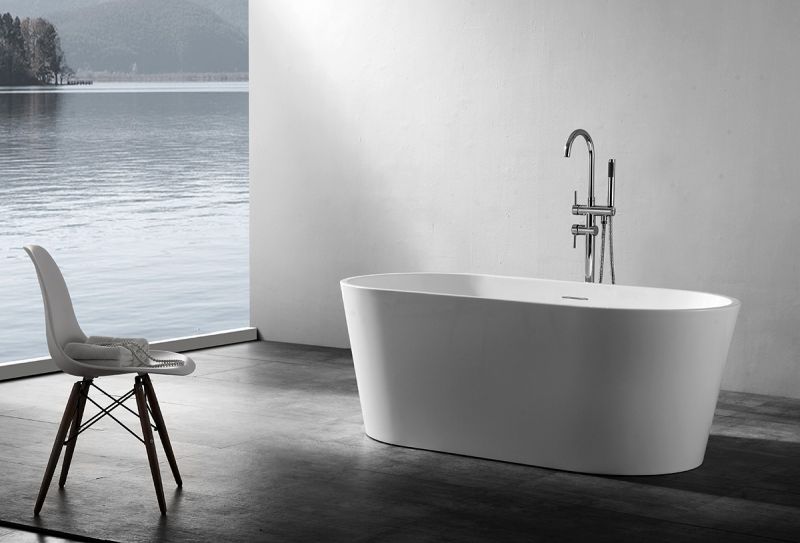 Акриловая ванна ABBER 150x80см AB9203-1.5