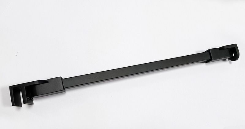 Душевая перегородка ABBER Schwarzer Diamant 100см чёрный AG100BS