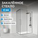 Душевой уголок ABBER Schwarzer Diamant AG02128H 120x80 см профиль хром стекло прозрачное