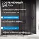 Душевой уголок ABBER Schwarzer Diamant AG02128BH 120x80см профиль чёрный стекло прозрачное