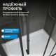 Душевая дверь ABBER Sonnenstrand AG04110MS 110 см профиль хром стекло матовое