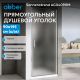 Душевая дверь ABBER Sonnenstrand AG04090M 90 см профиль хром стекло матовое