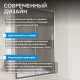 Душевая дверь ABBER Schwarzer Diamant AG30130MH 130 см профиль хром стекло матовое