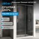 Душевая дверь ABBER Schwarzer Diamant AG301105 110 см профиль хром стекло прозрачное