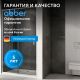 Душевая дверь ABBER Schwarzer Diamant AG301205 120 см профиль хром стекло прозрачное