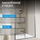 Душевая дверь ABBER Schwarzer Diamant AG301205 120 см профиль хром стекло прозрачное