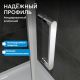 Душевой уголок ABBER Zart AG08090-S71 90x70 см профиль хром стекло прозрачное