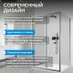 Душевой уголок ABBER Schwarzer Diamant AG30150H-S85-S85 150x85 см профиль хром стекло прозрачное