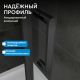 Душевой уголок ABBER Sonnenstrand AG04100BS-S85B 100x85 см профиль чёрный стекло прозрачное