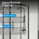 Душевой уголок ABBER Schwarzer Diamant AG30110BH-S85B 110x85 см профиль чёрный стекло прозрачное