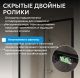 Душевая дверь ABBER Komfort AG93170B 170 см профиль чёрный стекло прозрачное