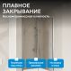 Душевая дверь ABBER Komfort AG93170 170 см профиль хром стекло прозрачное
