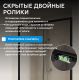 Душевая дверь ABBER Komfort AG93150B 150 см профиль чёрный стекло прозрачное