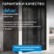 Душевая дверь ABBER Schwarzer Diamant AG33180BH 180 см профиль чёрный стекло прозрачное