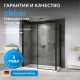 Душевой уголок ABBER Komfort AG93140B-S92B 140x90 см профиль чёрный стекло прозрачное