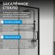 Душевой уголок ABBER Komfort AG93170B-S92B 170x90 см профиль чёрный стекло прозрачное