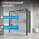 Душевой уголок ABBER Komfort AG93170B-S92B 170x90 см профиль чёрный стекло прозрачное