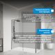 Душевой уголок ABBER Komfort AG93150-S92 150x90 см профиль хром стекло прозрачное