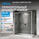 Душевой уголок ABBER Komfort AG93150-S92 150x90 см профиль хром стекло прозрачное