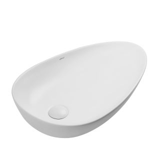 Раковина накладная ABBER Bequem AC2117MW 59 см белый матовый