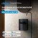 Раковина подвесная ABBER Kristall AT2704Onyx 42 см чёрный