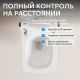 Электронный унитаз-биде ABBER Rechteck AC1215S белый