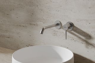 Смеситель для раковины ABBER Perfekte 316 AF8112BST-M сталь брашированная