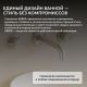 Смеситель для раковины ABBER Wasser Kreis 316 AF81123BST-L сталь брашированная
