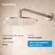 Душевой комплект ABBER Wasser Kreis 316 AF8118BST брашированная сталь