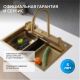 Кухонная мойка ABBER Wasser Kreis AF2194G золото матовое
