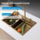 Кухонная мойка ABBER Wasser Kreis AF2194G золото матовое