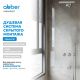 Душевой комплект ABBER Perfekte 316 AF8A50BST с термостатом брашированная сталь