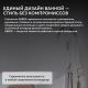 Напольный смеситель для ванны ABBER Wasserfall AF8615SP сатин