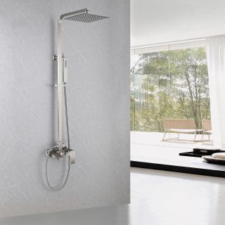 Душевая стойка ABBER Wasserfall AF8616SPL сатин