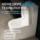 Унитаз компакт ABBER Bequem AC1110T безободковый смыв торнадо белый