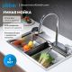 Кухонная мойка ABBER Wasser Kreis AF2194SP сатин