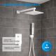 Душевой комплект ABBER Daheim AF8219W белый матовый