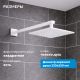 Душевой комплект ABBER Daheim AF8219W белый матовый