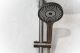 Душевая стойка ABBER Thermostat AF8516NGL с термостатом оружейная сталь