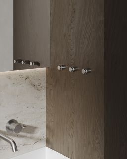 Крючок ABBER Osten 316 AA1850BST брашированная сталь