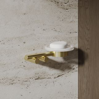 Мыльница ABBER Osten 316 AA1858BG брашированное золото