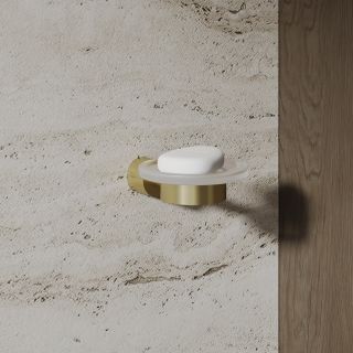 Мыльница ABBER Osten 316 AA185A8BG брашированное золото