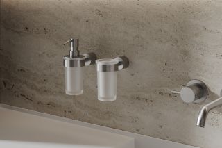 Диспенсер с держателем ABBER Osten 316 AA185A9BST сталь брашированная